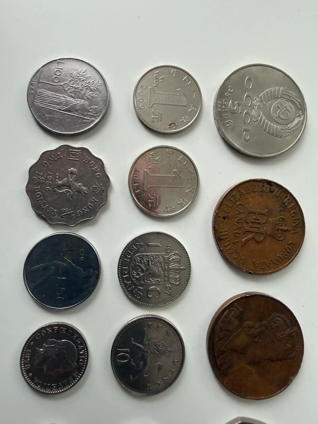 Various Foreign Coins