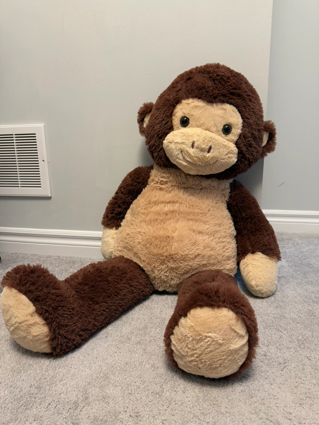 Large Plush Monkey Stuffed Animal
