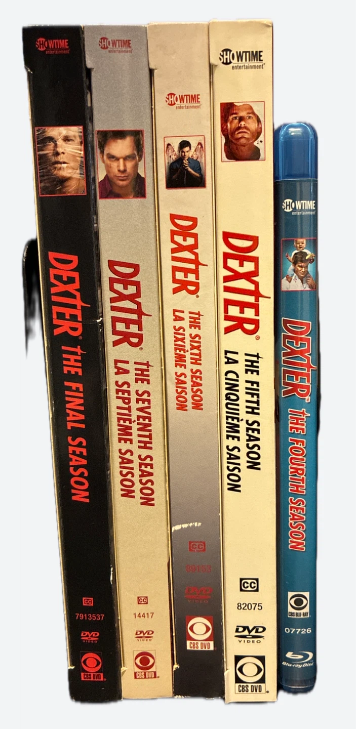 Dexter Seasons 4-7 + Final Season DVDs