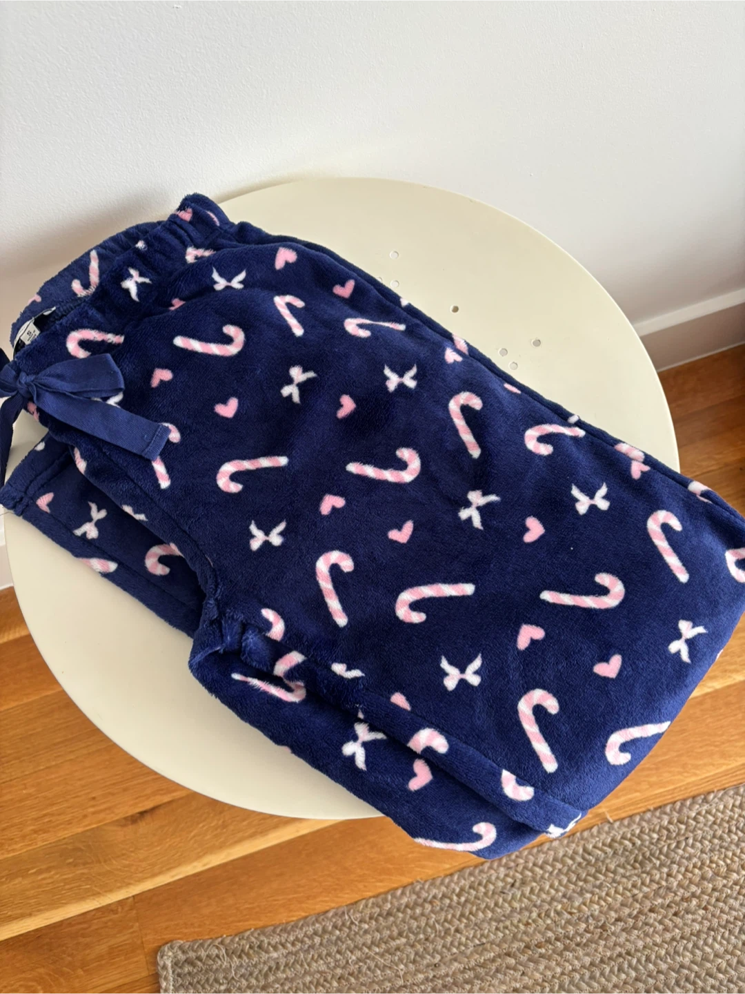 Candycane Pajama Pants & 3 Soft & Cosy Socks - NEW - photo 3