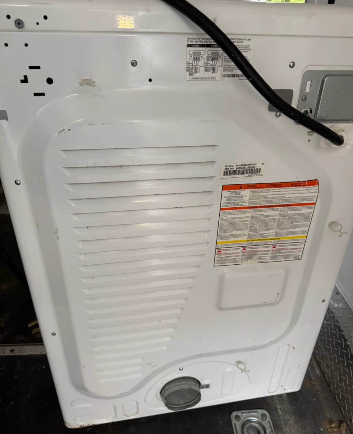 Samsung Dryer - White - photo 4