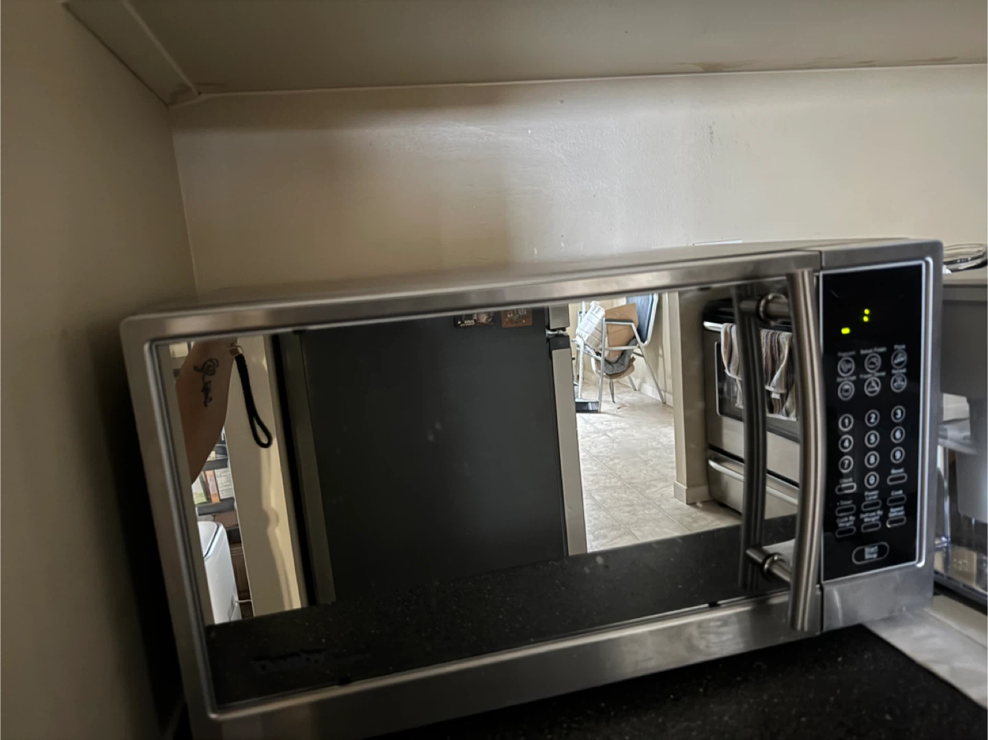 Danby Designer Microwave - Stainless Steel