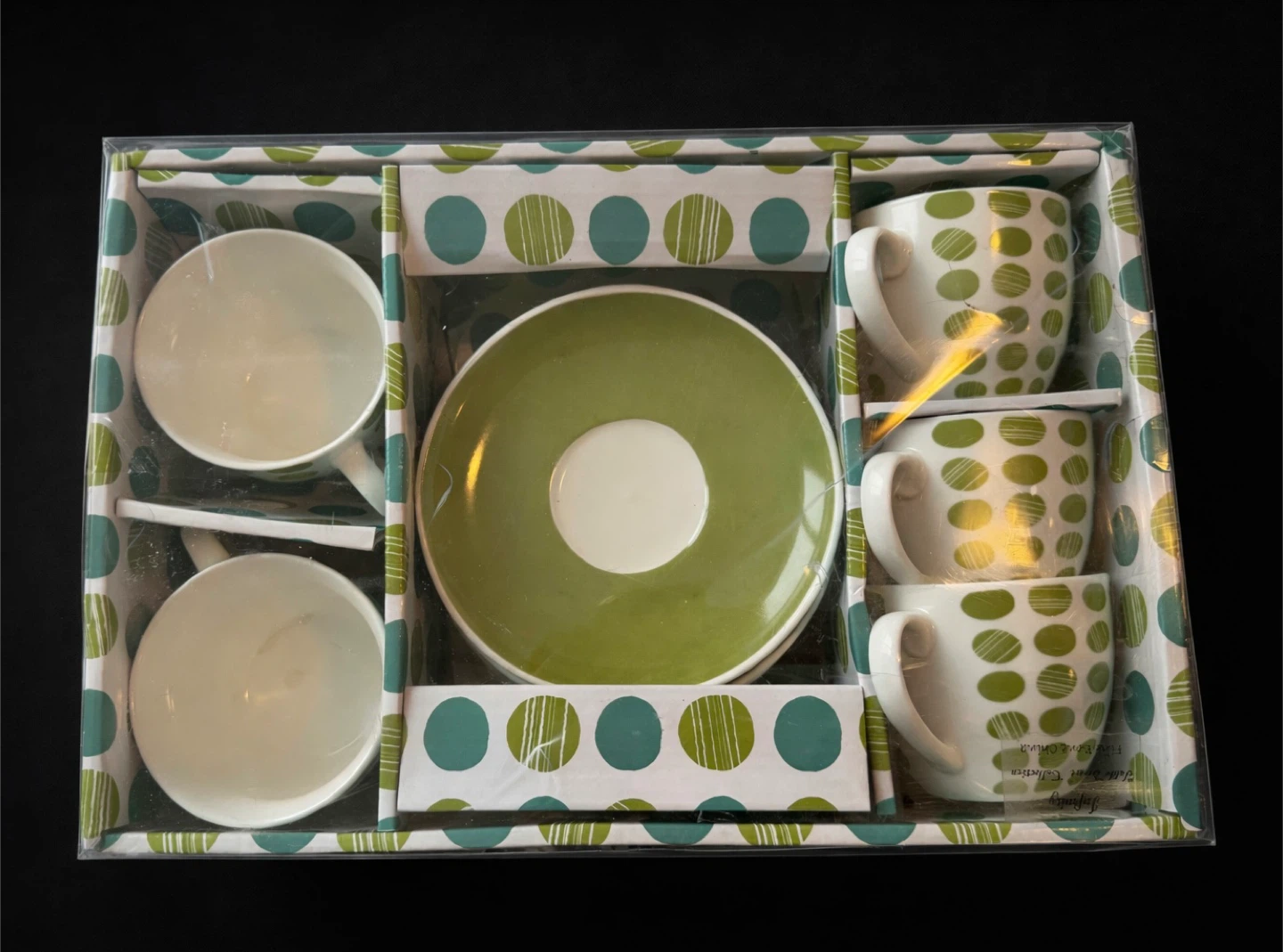 Infinity Fine Bone China Tea Set - New in Box!