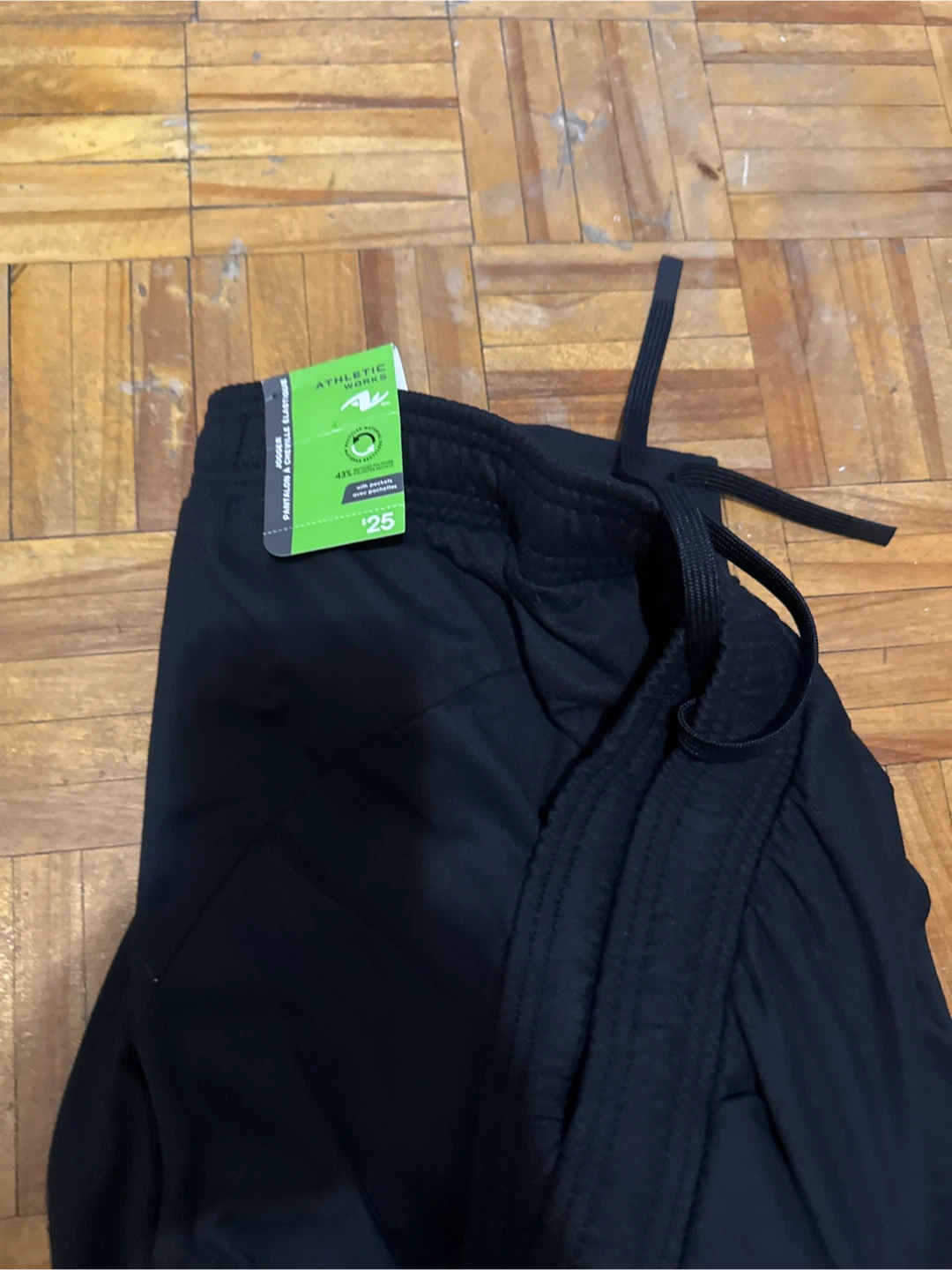 Athletic Works Black Pants Joggers