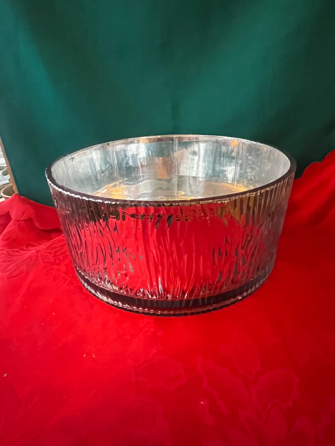 Ice bucket/Planter bowl with plastic insert - photo 2