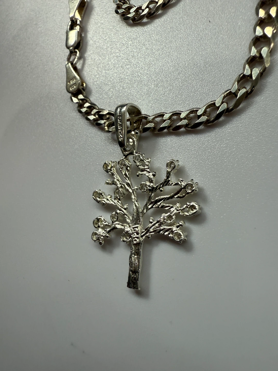 Sterling Silver Tree of Life Pendant Necklace - photo 4