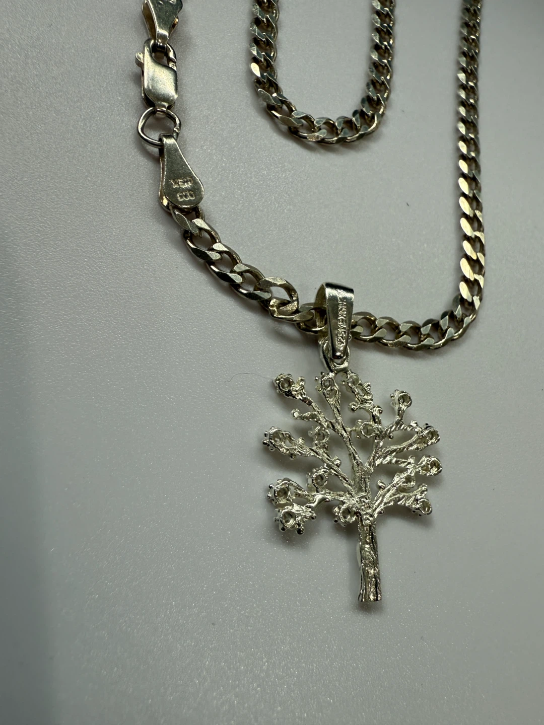 Sterling Silver Tree of Life Pendant Necklace - photo 3
