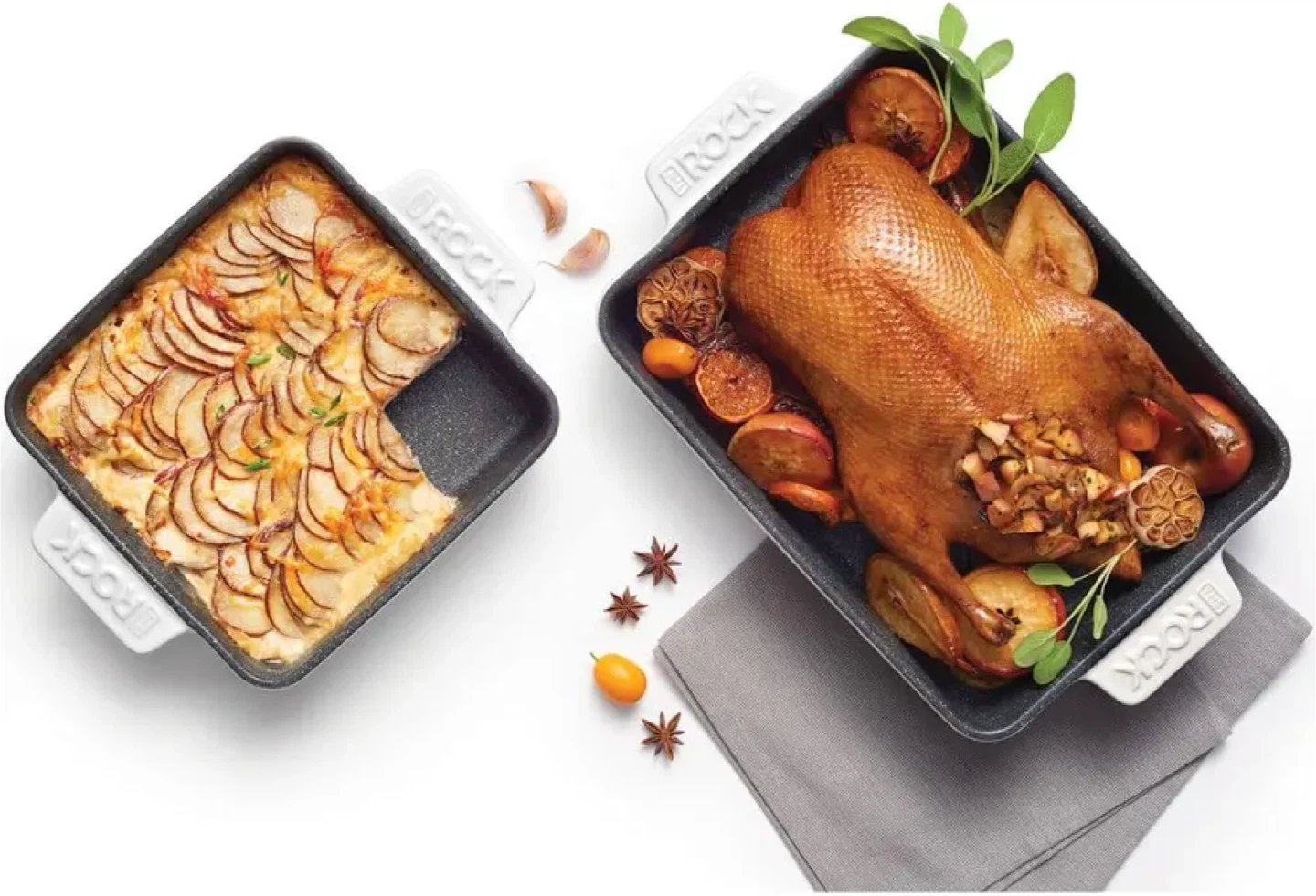 Heritage The Rock Ceramic Ovenware Set - photo 2