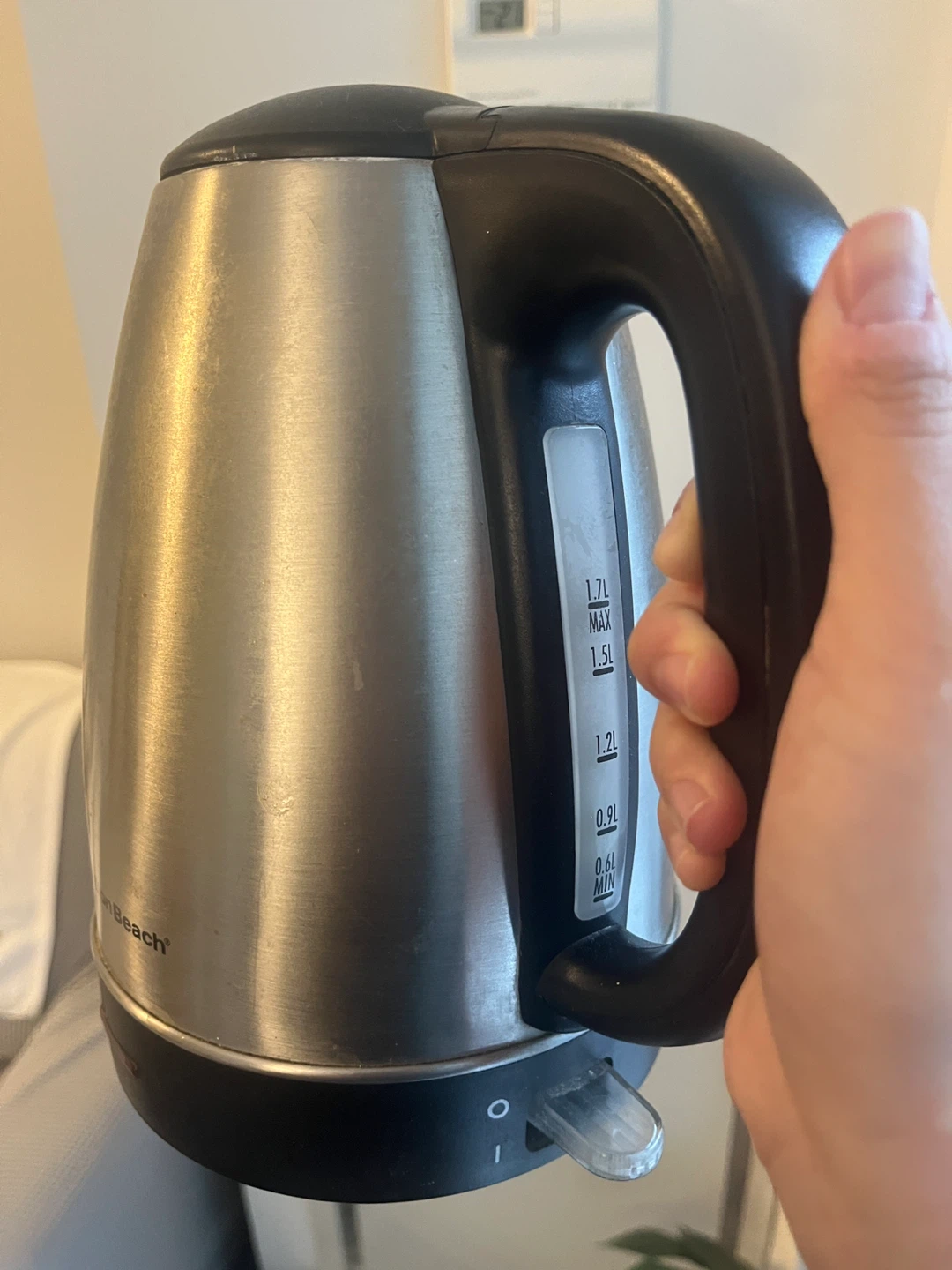 Hamilton Beach Stainless Steel Electric Kettle 1.7L - photo 2