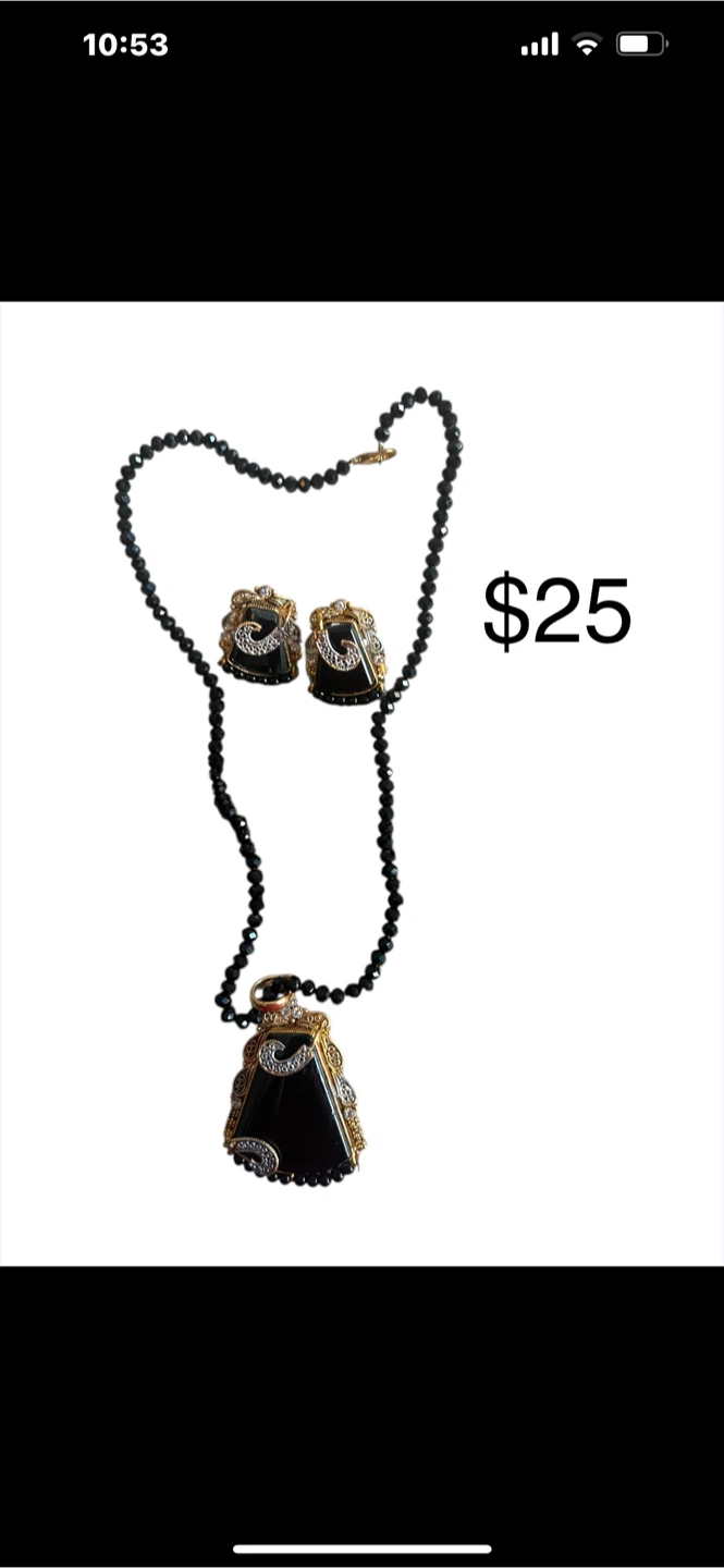 Necklace and Earrings Set - photo 2