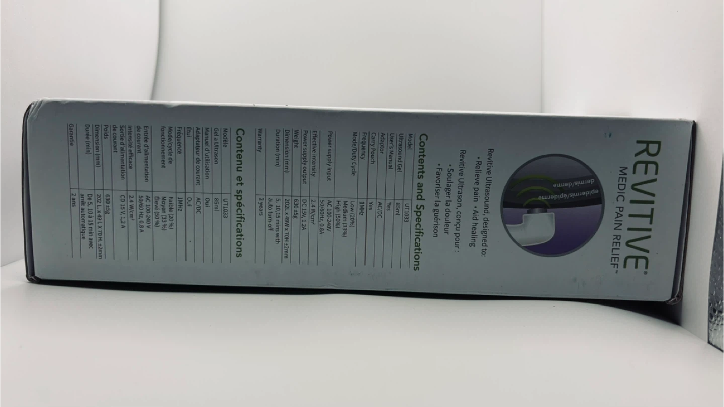 Revitive Medic Pain Relief Ultrasound Therapy Device - photo 3