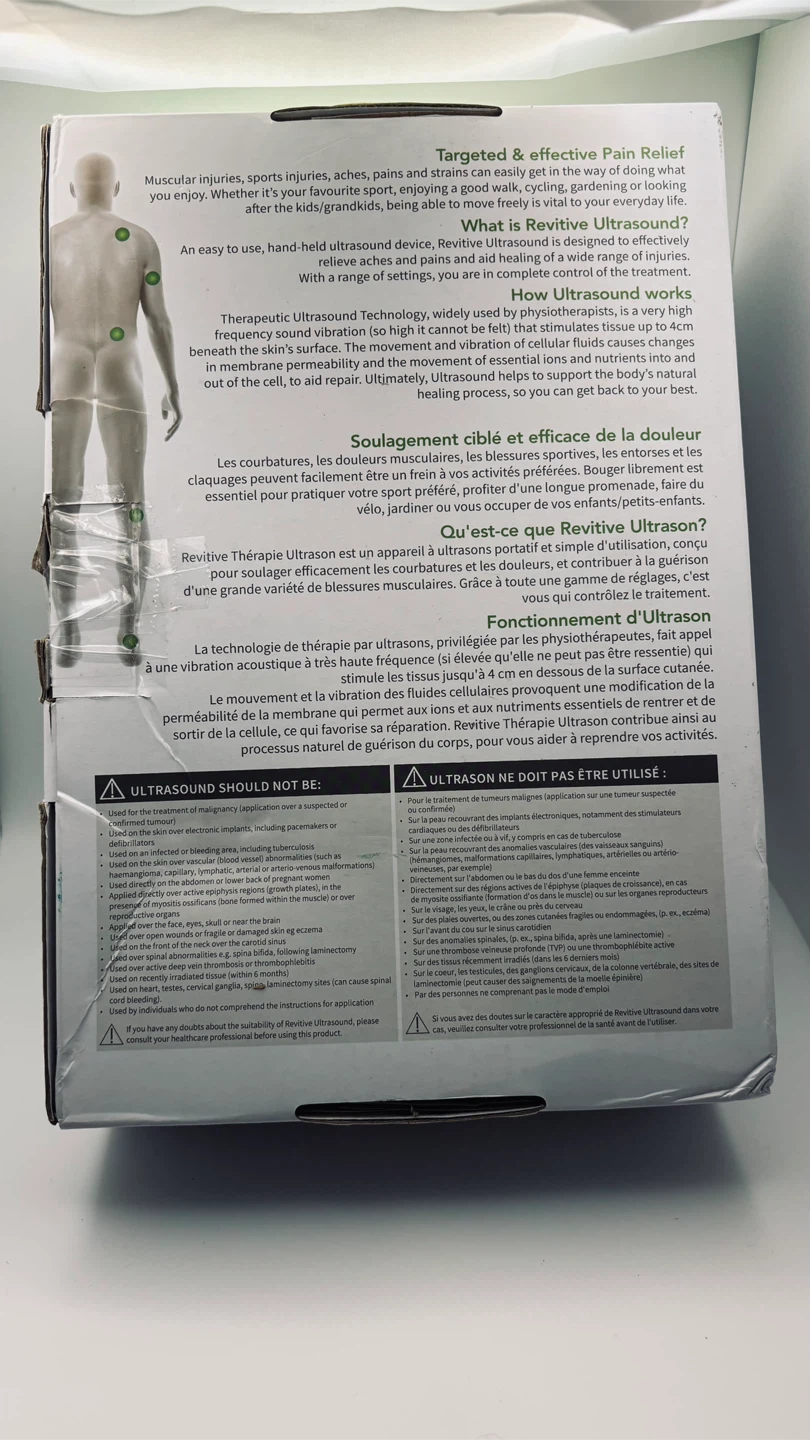 Revitive Medic Pain Relief Ultrasound Therapy Device - photo 4