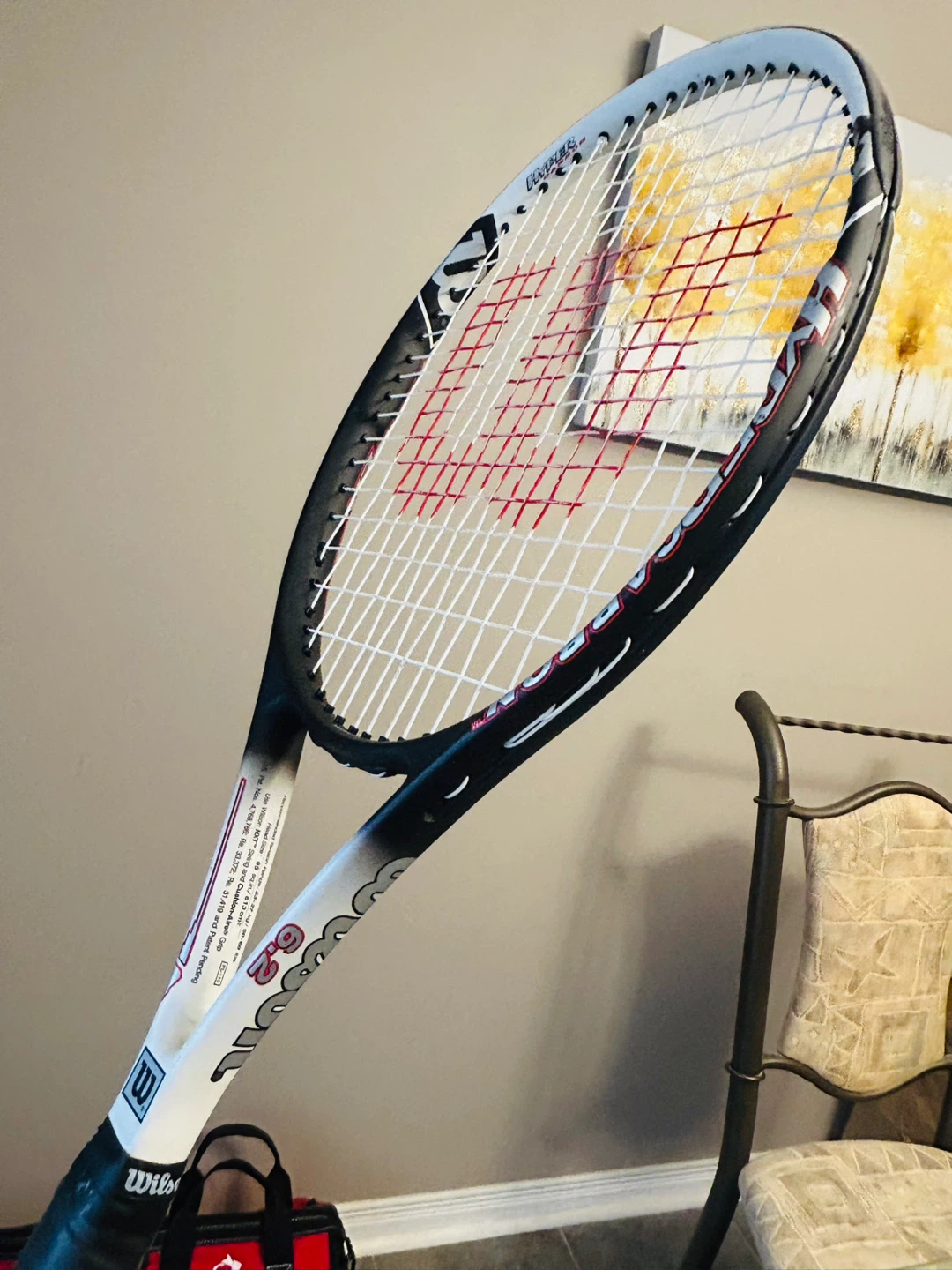 Wilson Hammer 6.2 Midplus Tennis Racket - photo 5