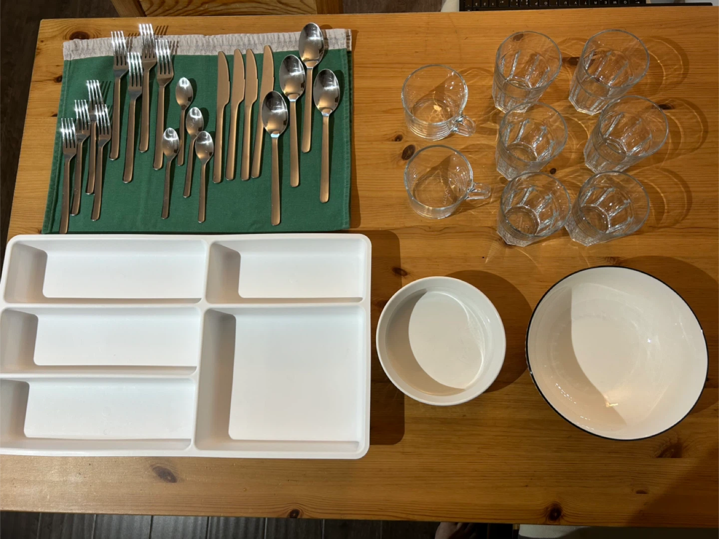 Kitchen Utensils Set - Knives, Spoons, Bowls, Glasses, Cutlery - photo 4