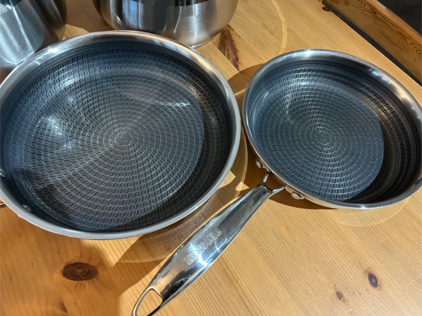 MasterClass & Bergner Stainless Steel Cookware Set + colander - photo 2