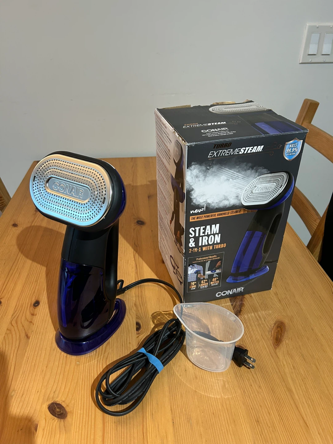 Conair Turbo Extreme Steam 2-in-1 Steamer