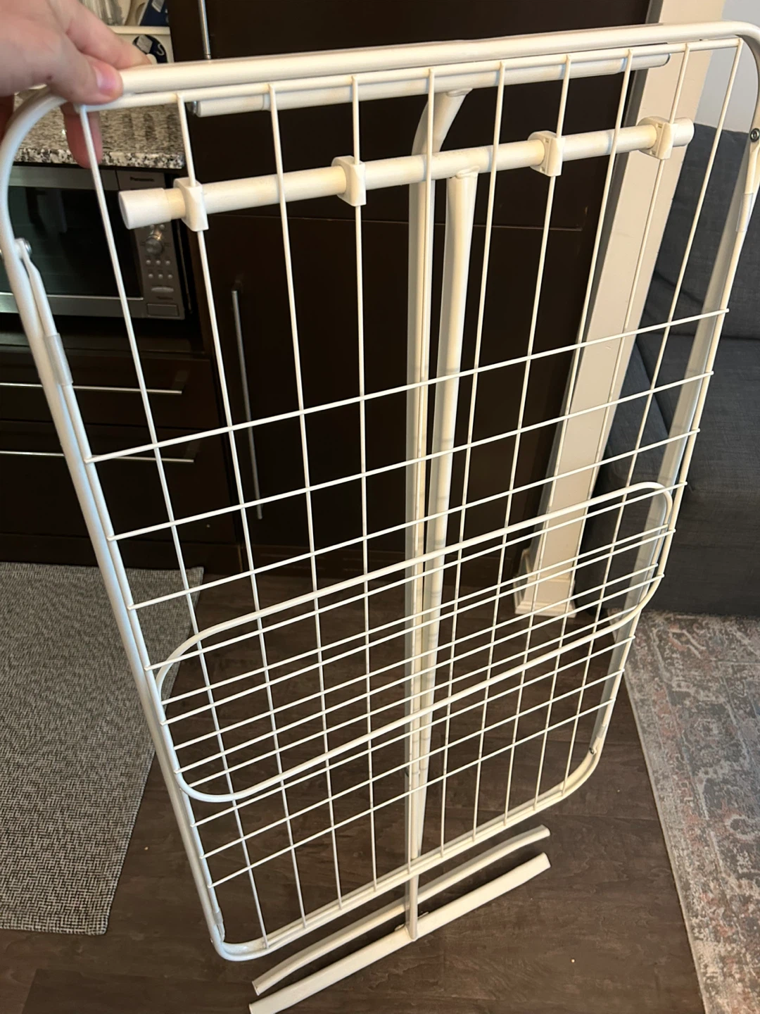 IKEA MULIG Clothes Drying Rack - White - photo 4
