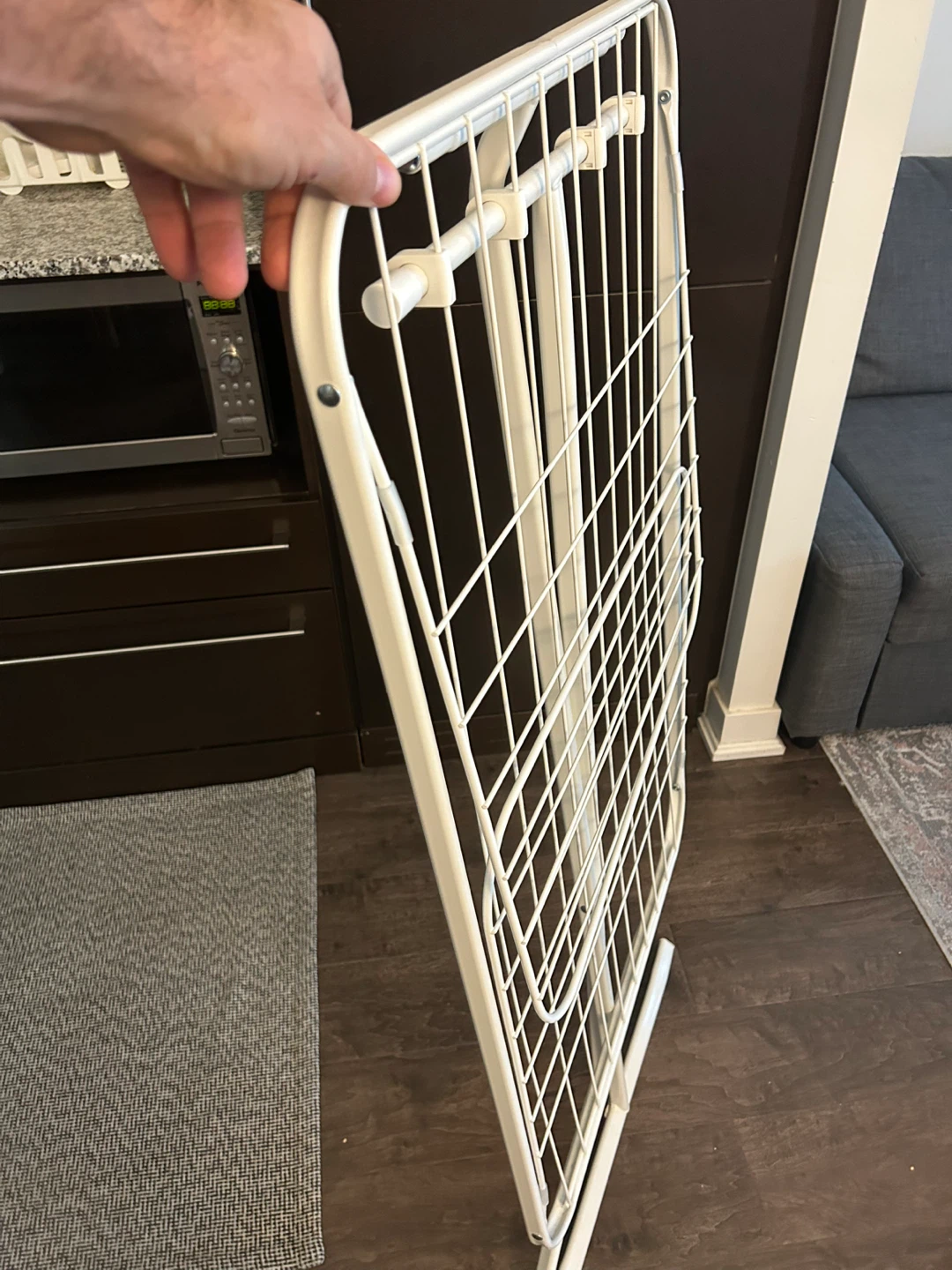IKEA MULIG Clothes Drying Rack - White - photo 3