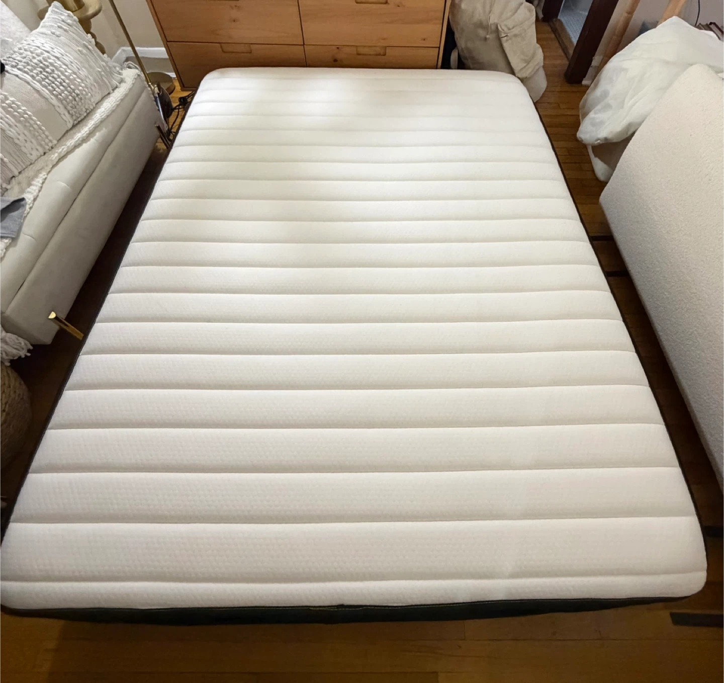 White 12 inch Queen Mattress