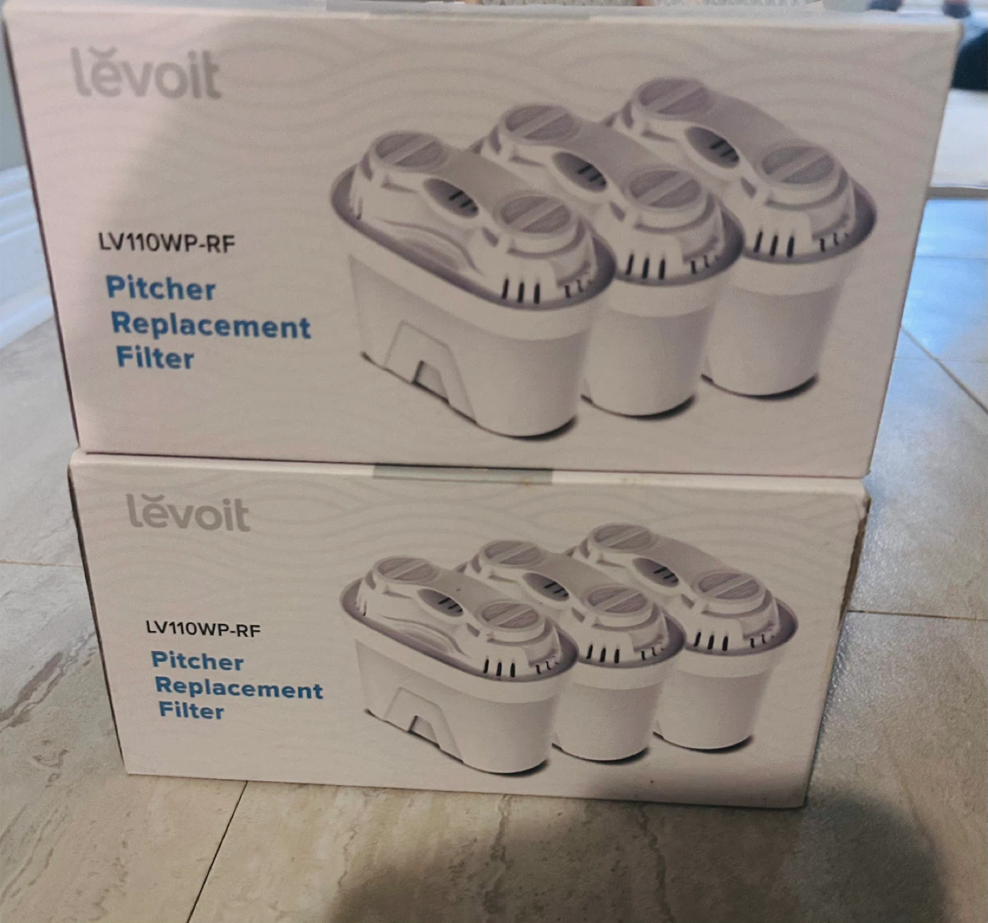 New Levoit LV110WP Water Filter Pitcher Replacement Filters
