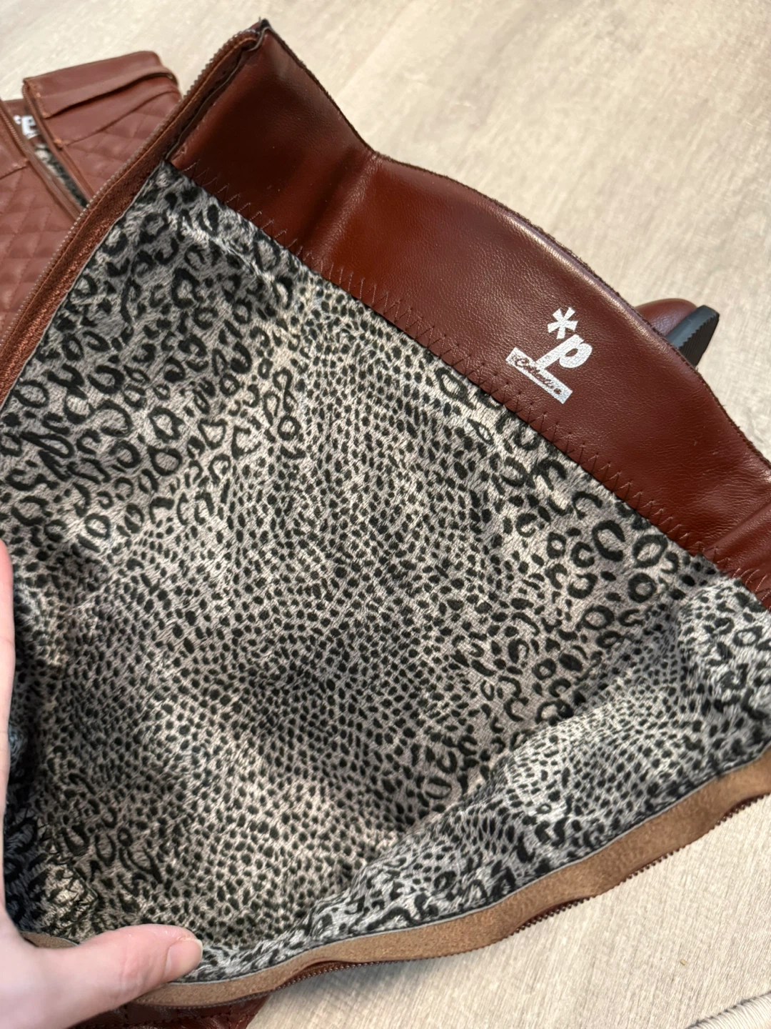 PL Collection Brown Quilted Knee-High Boots - photo 5