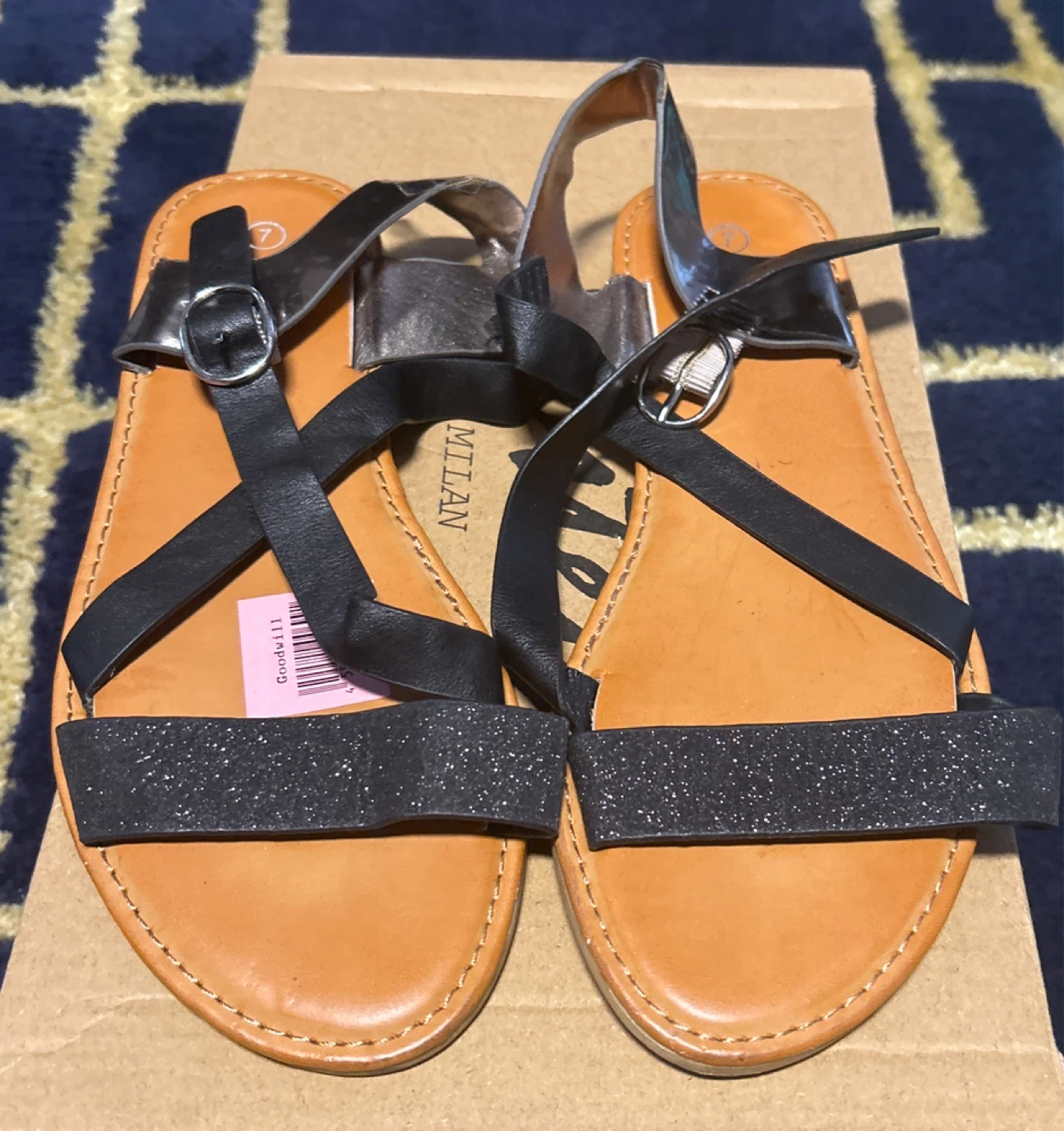 Milan Sandals - Size 7