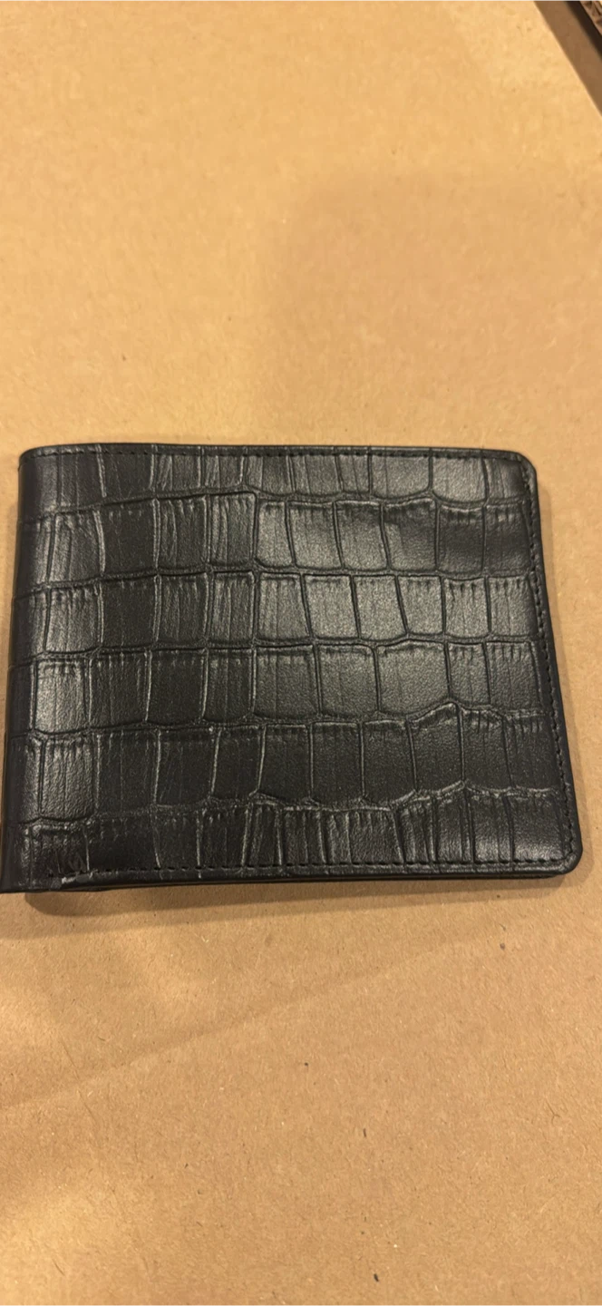 Ungaro Black Leather Wallet