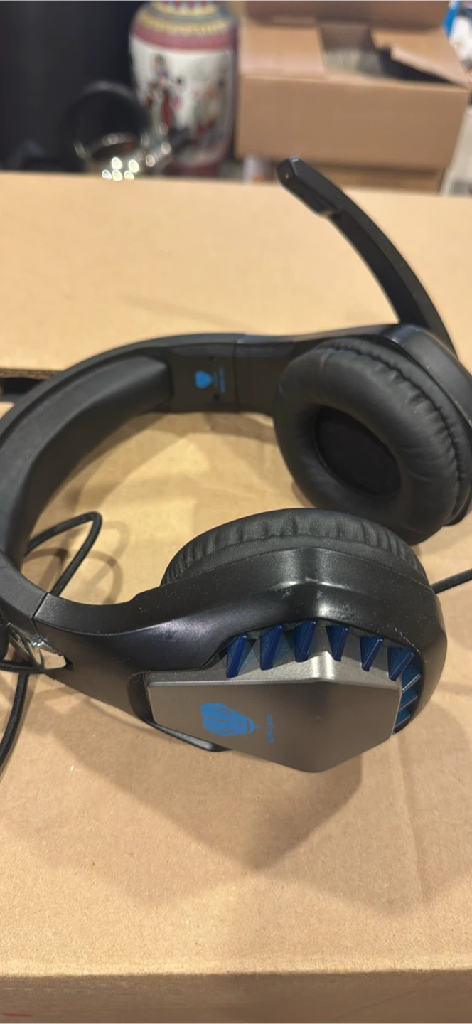 Sades SA-708 Gaming Headset - Black & Blue