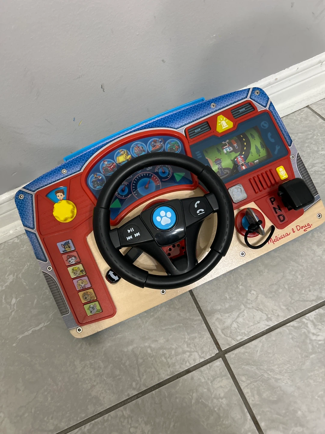 Melissa & Doug Paw Patrol Wooden Dashboard