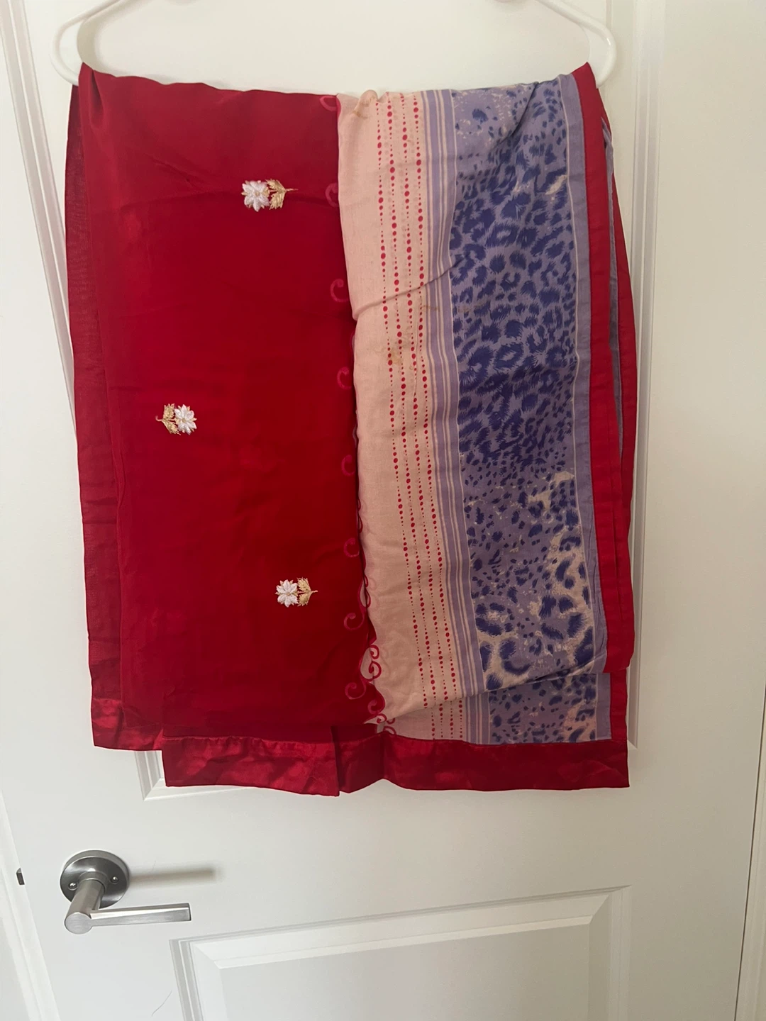 Salwar Kameez - Red and Blue - photo 2