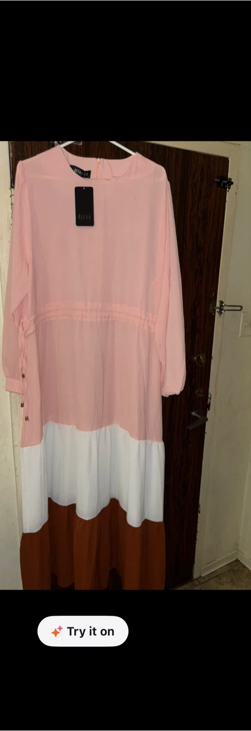 Refka Dress - Blue & Pink - photo 4