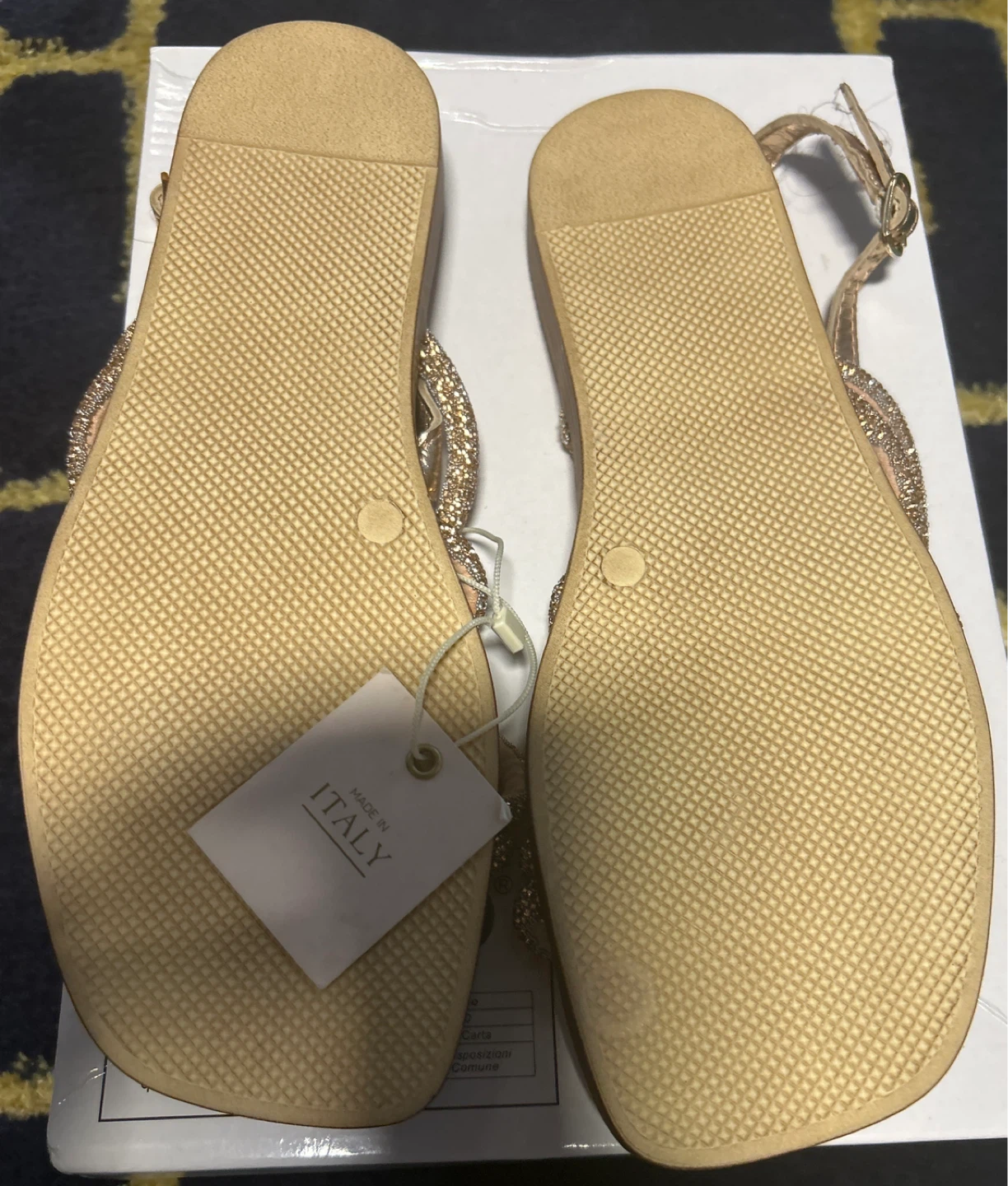 Italian Made Sandals - Size 6 - photo 3