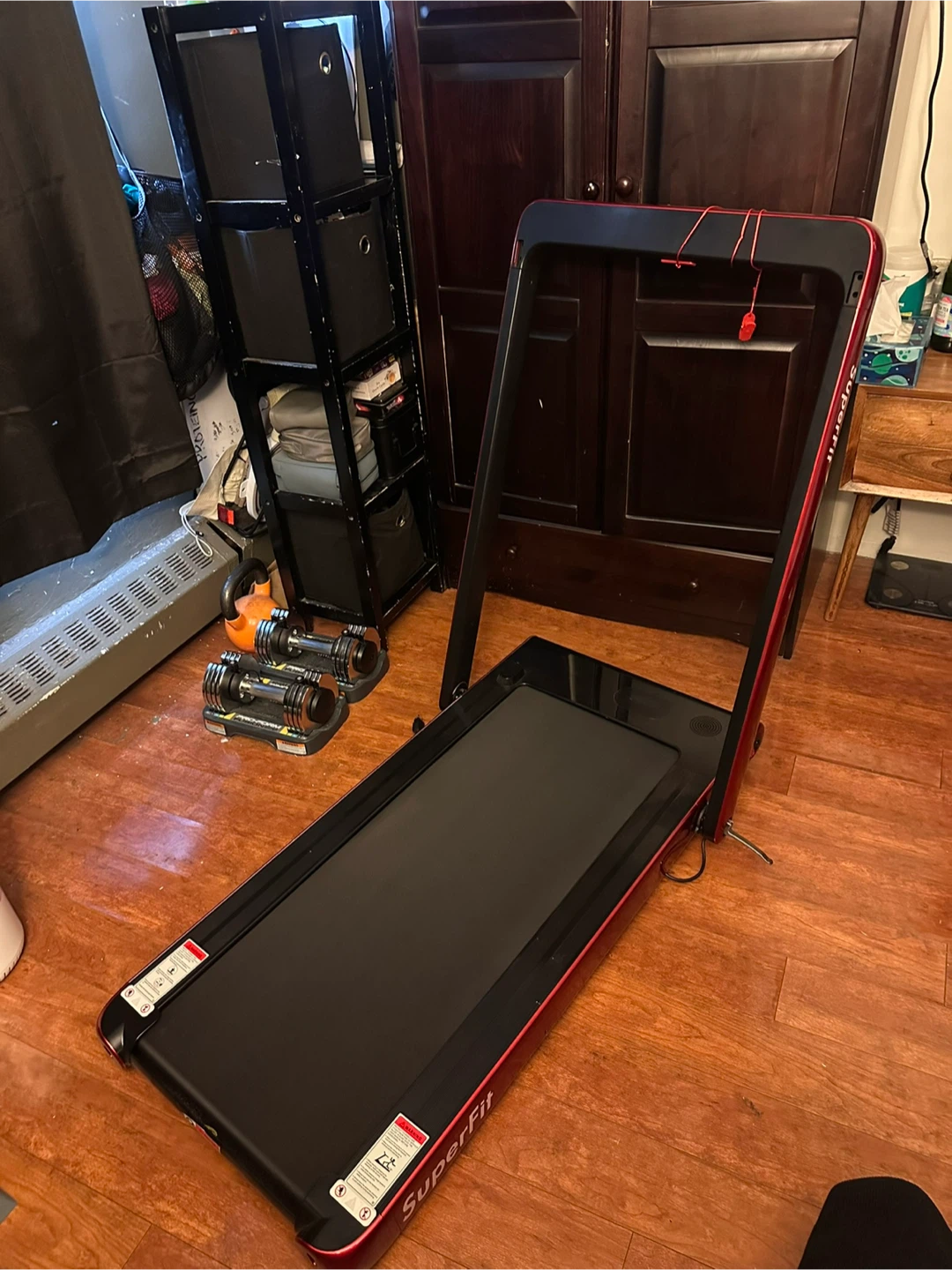 SuperFit Folding Treadmill w/ Remote & App Control - photo 4