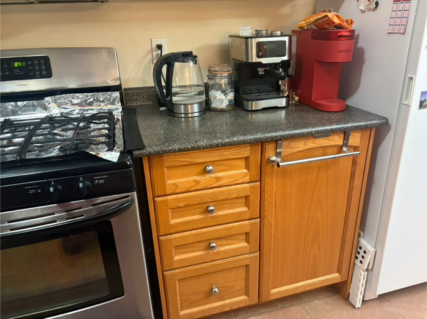 Oak Kitchen Cabinets for Sale – Includes Countertop & Sink - photo 3