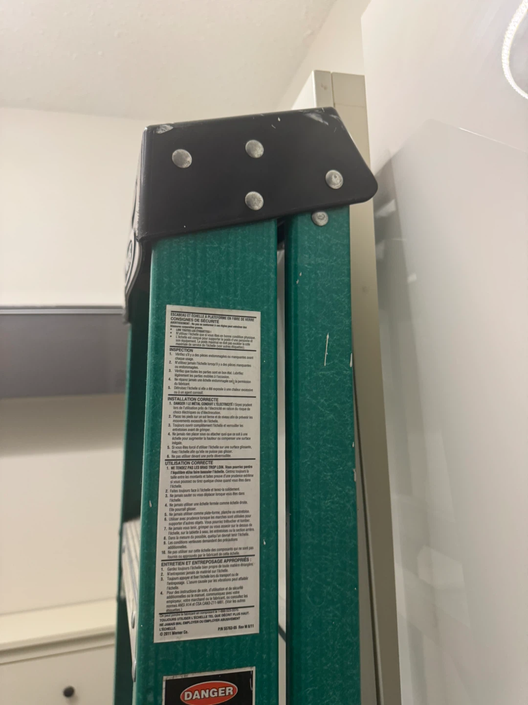 EUC Werner 6ft Ladder - FS206CA MK 7 - photo 5
