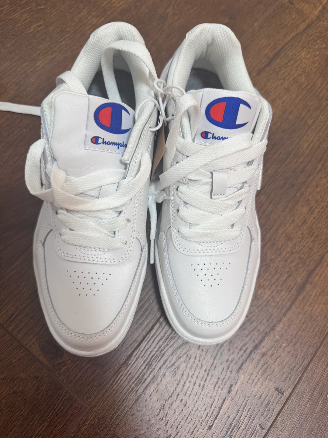 Champion Super C Court Women's White Sneakers - Size 7