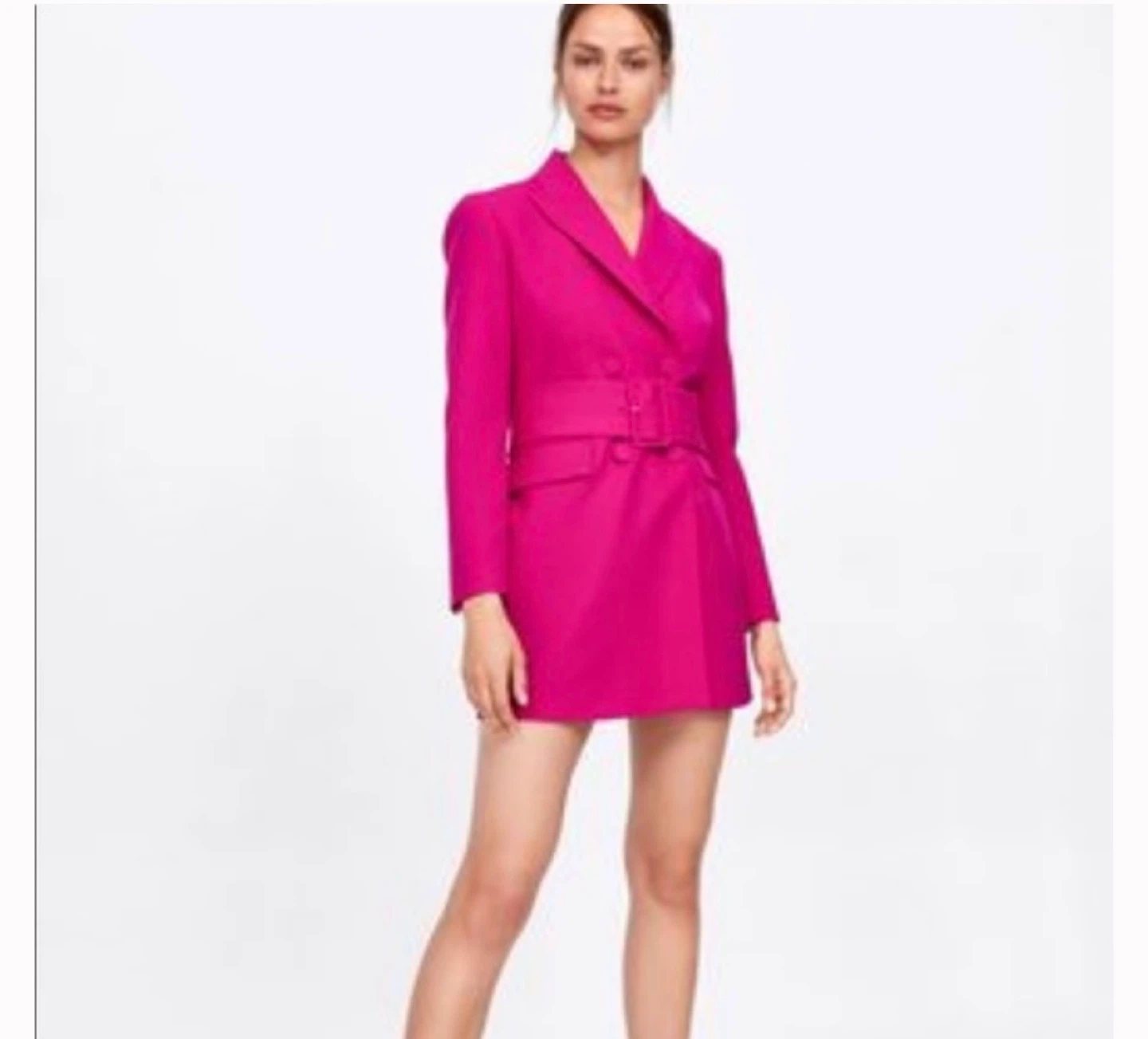 Zara Pink Blazer Dress - photo 3
