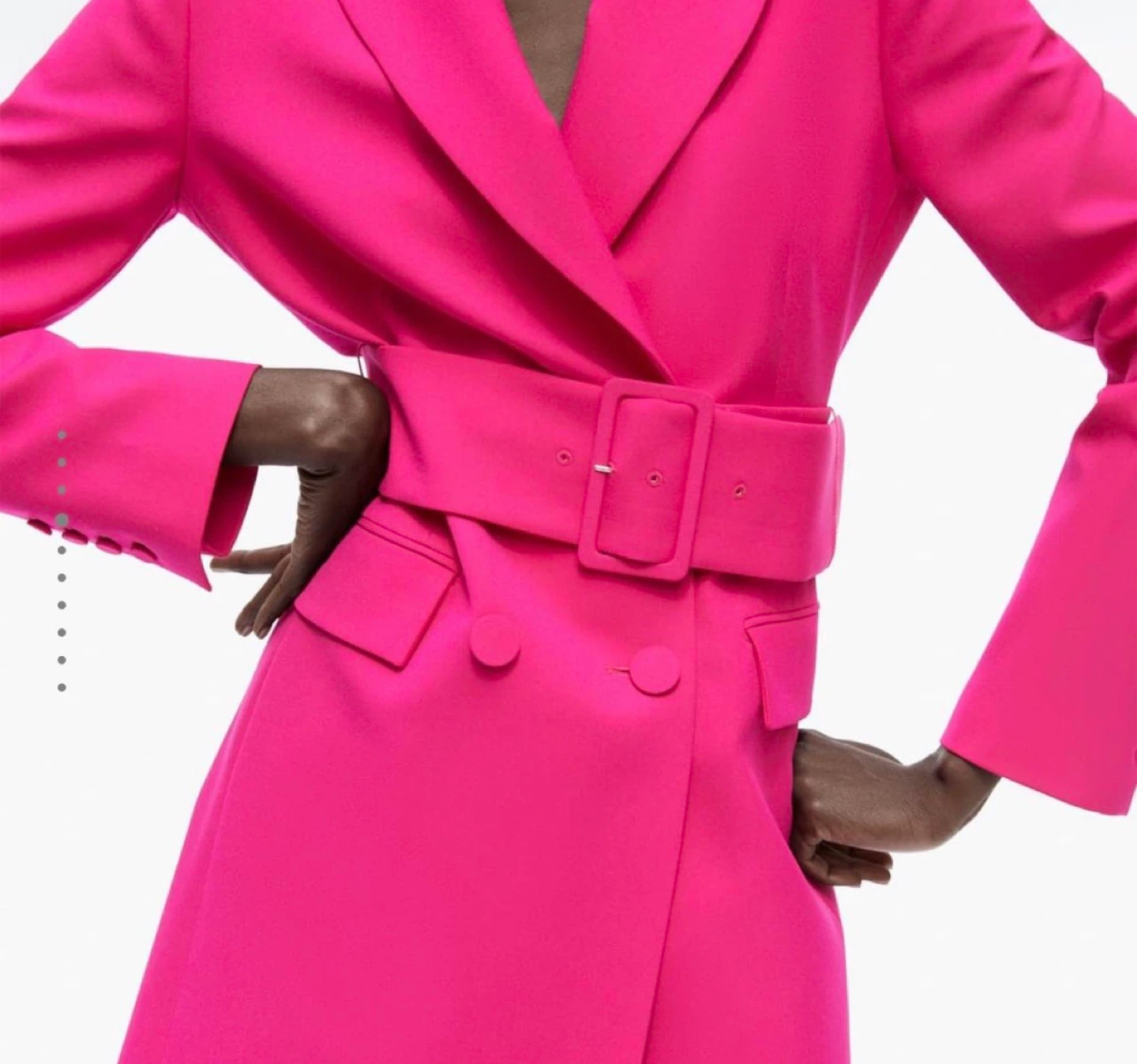 Zara Pink Blazer Dress - photo 4