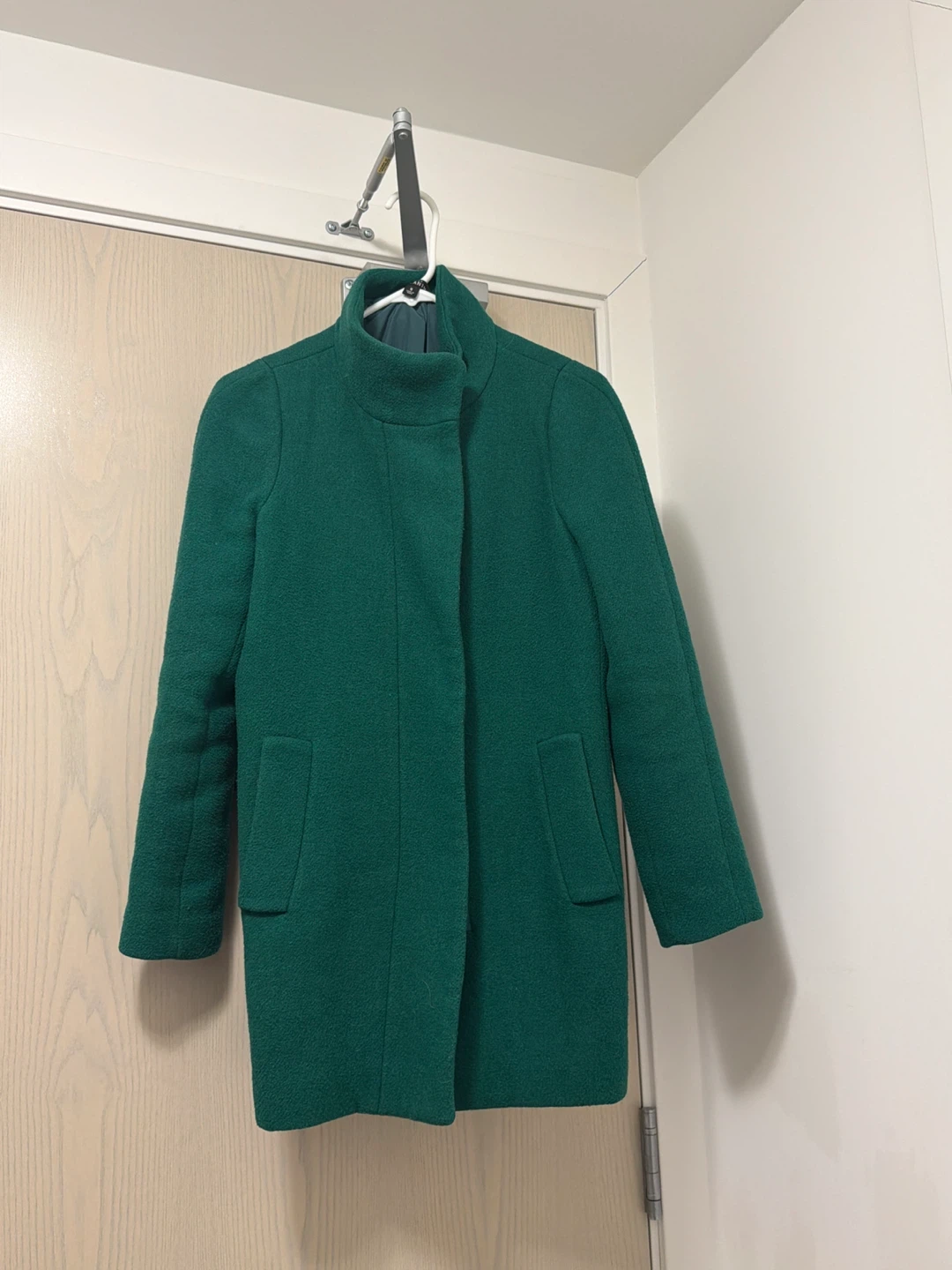 J.Crew Green Mercantile Wool Blend Coat - photo 4