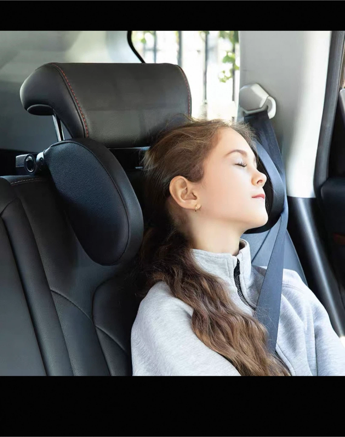 Car Seat Headrest - Black - photo 2