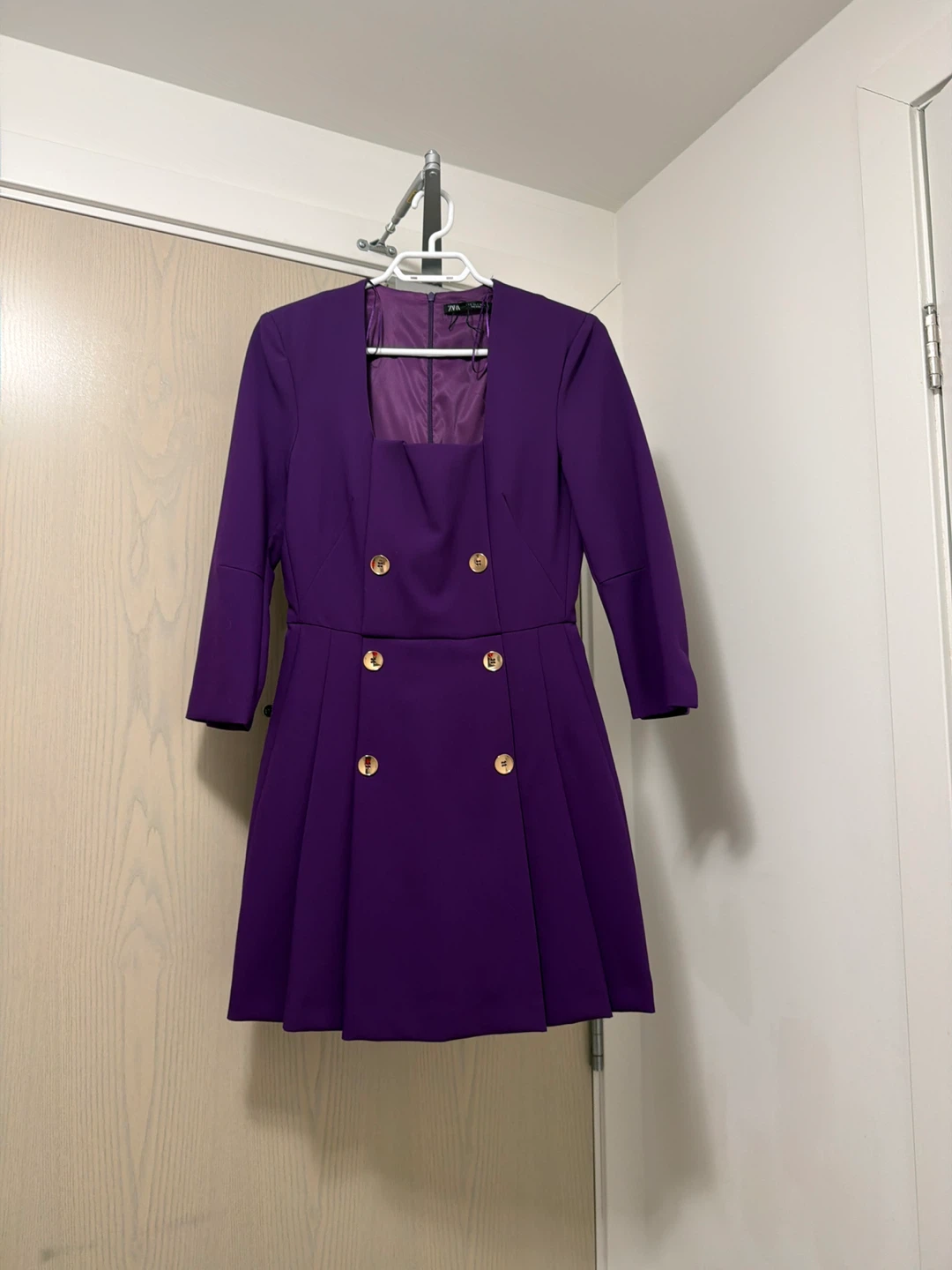 Zara Buttoned Blazer Dress - photo 4