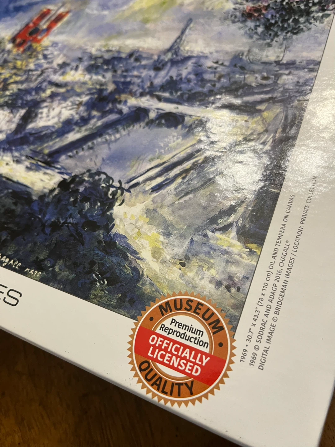 Marc Chagall 1000 Piece Puzzle - photo 4