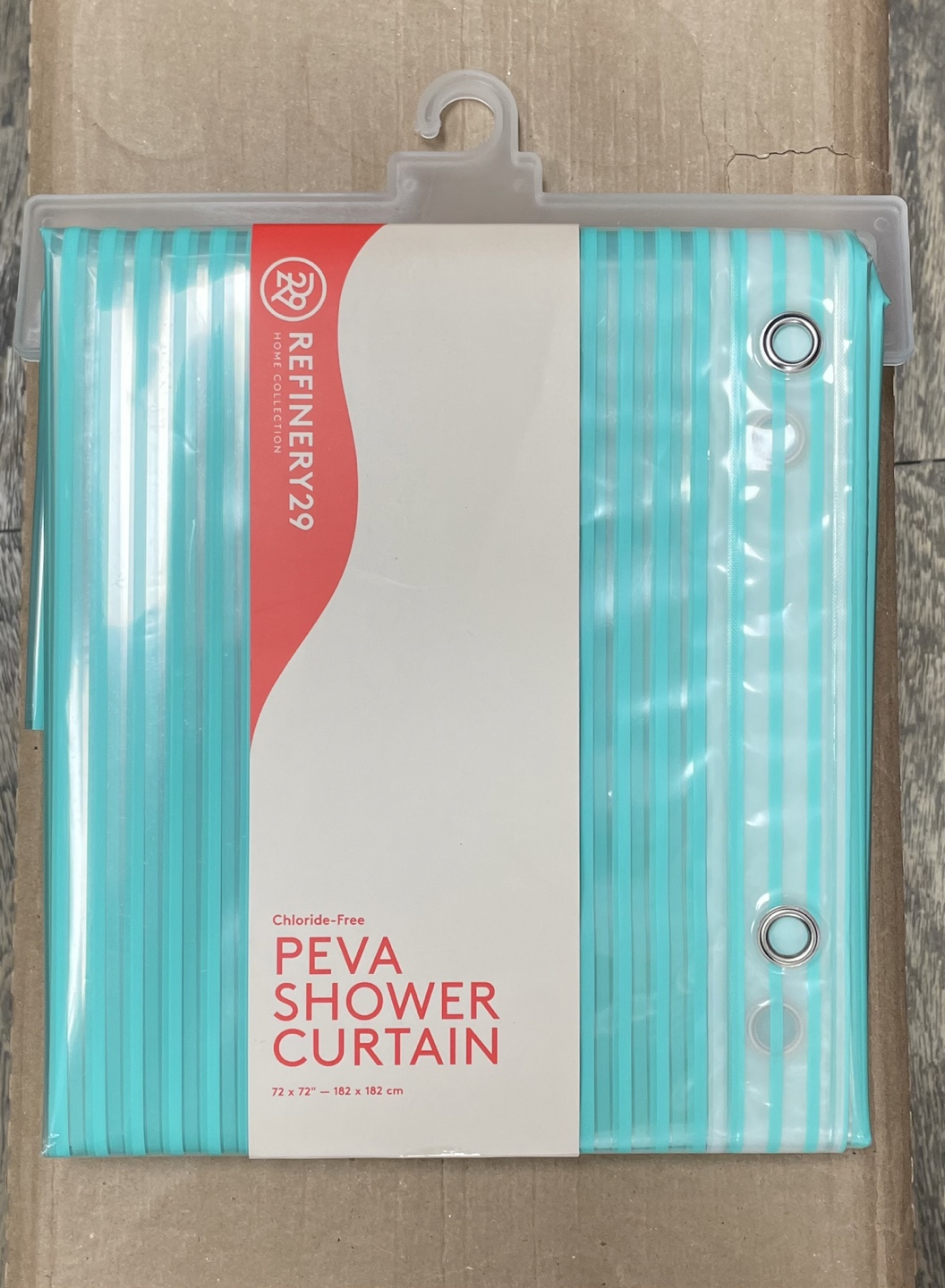 PEVA Shower Curtain, 72x72in-182x182cm