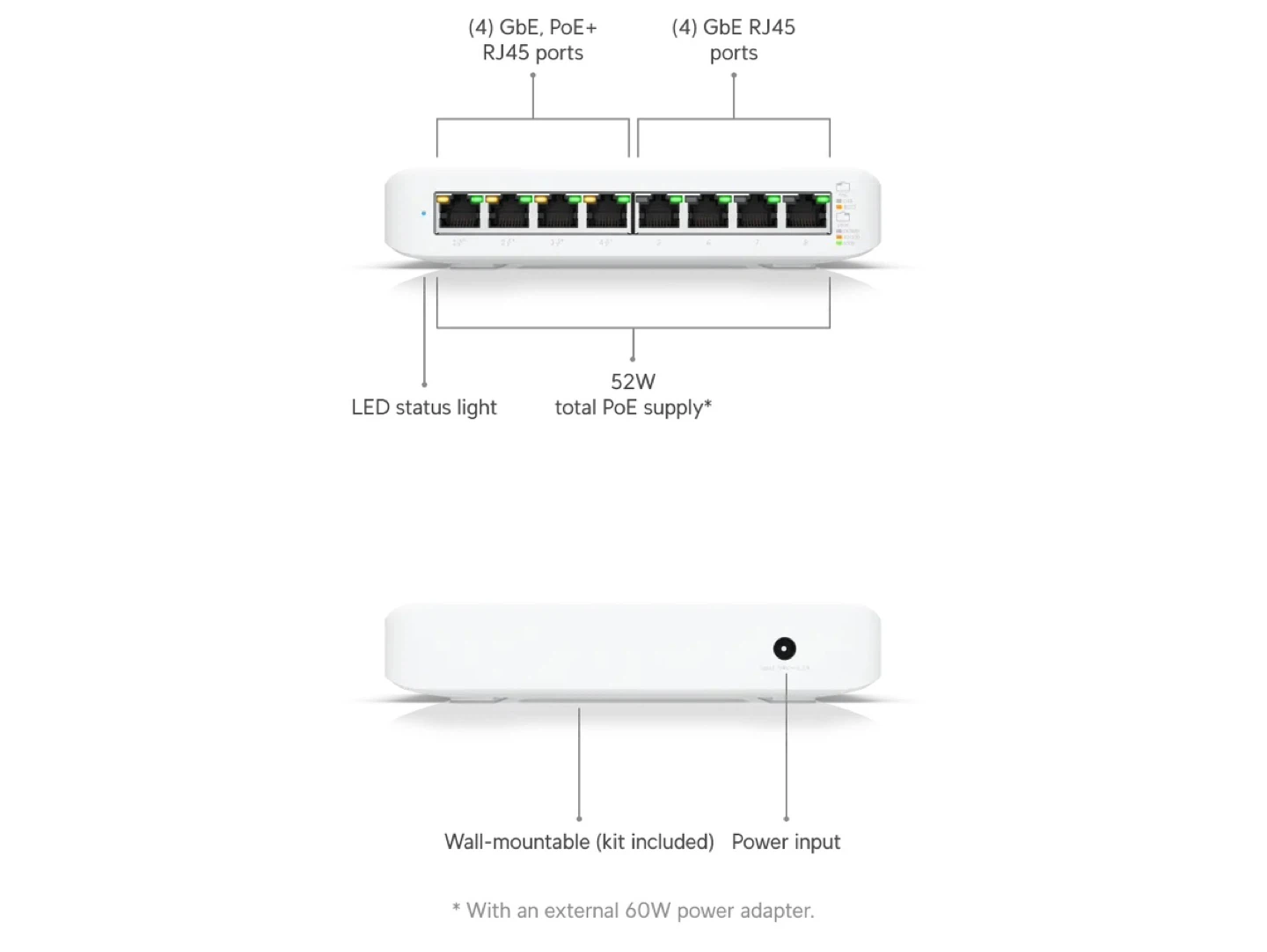 UniFi Lite 8 PoE Switch - photo 4
