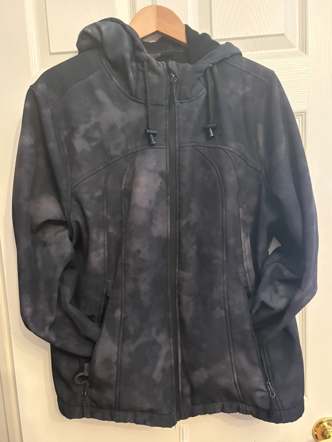 Reebok XXL Hoodie - Black Pattern