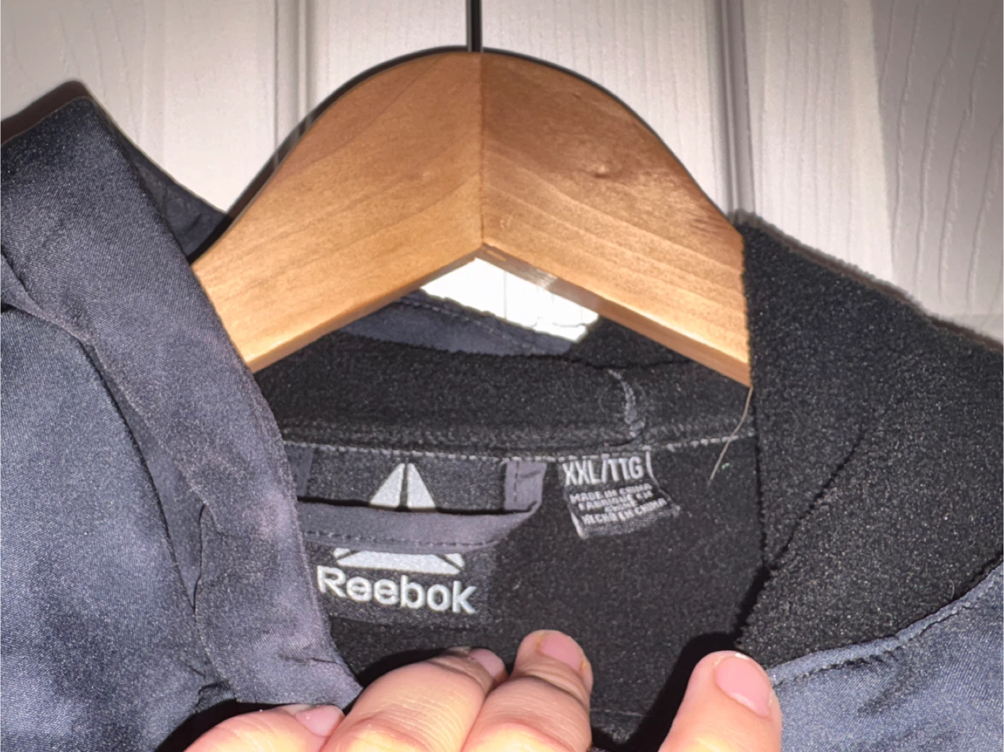Reebok XXL Hoodie - Black Pattern - photo 3