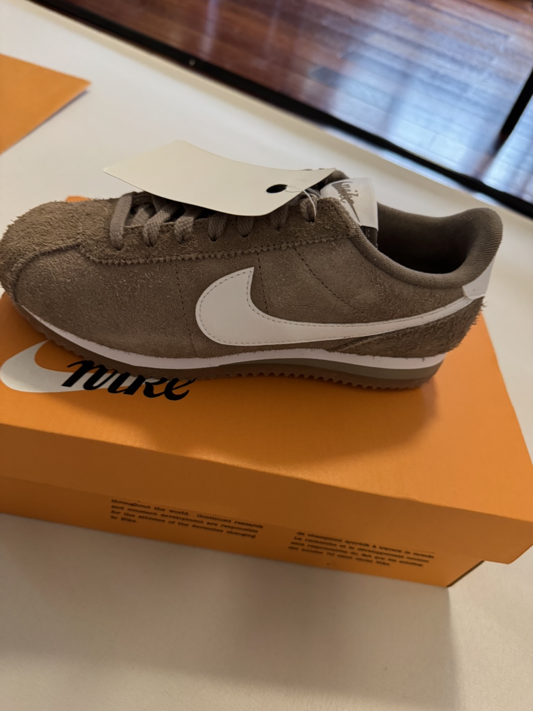 Nike Cortez Shoes - Brown Suede - photo 4