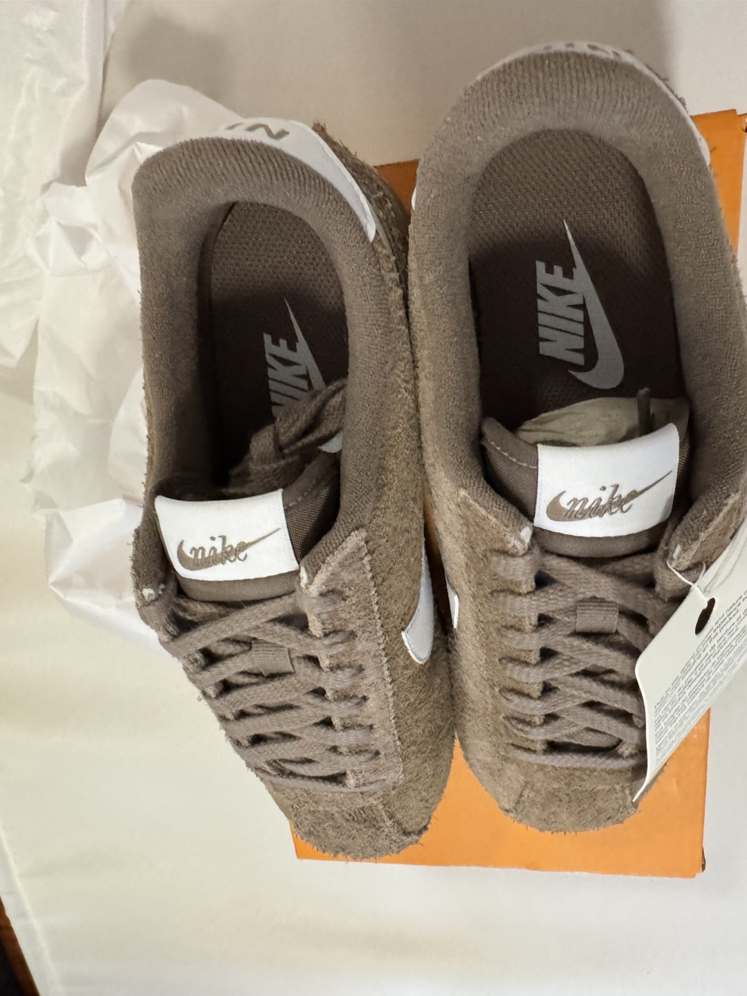 Nike Cortez Shoes - Brown Suede - photo 2