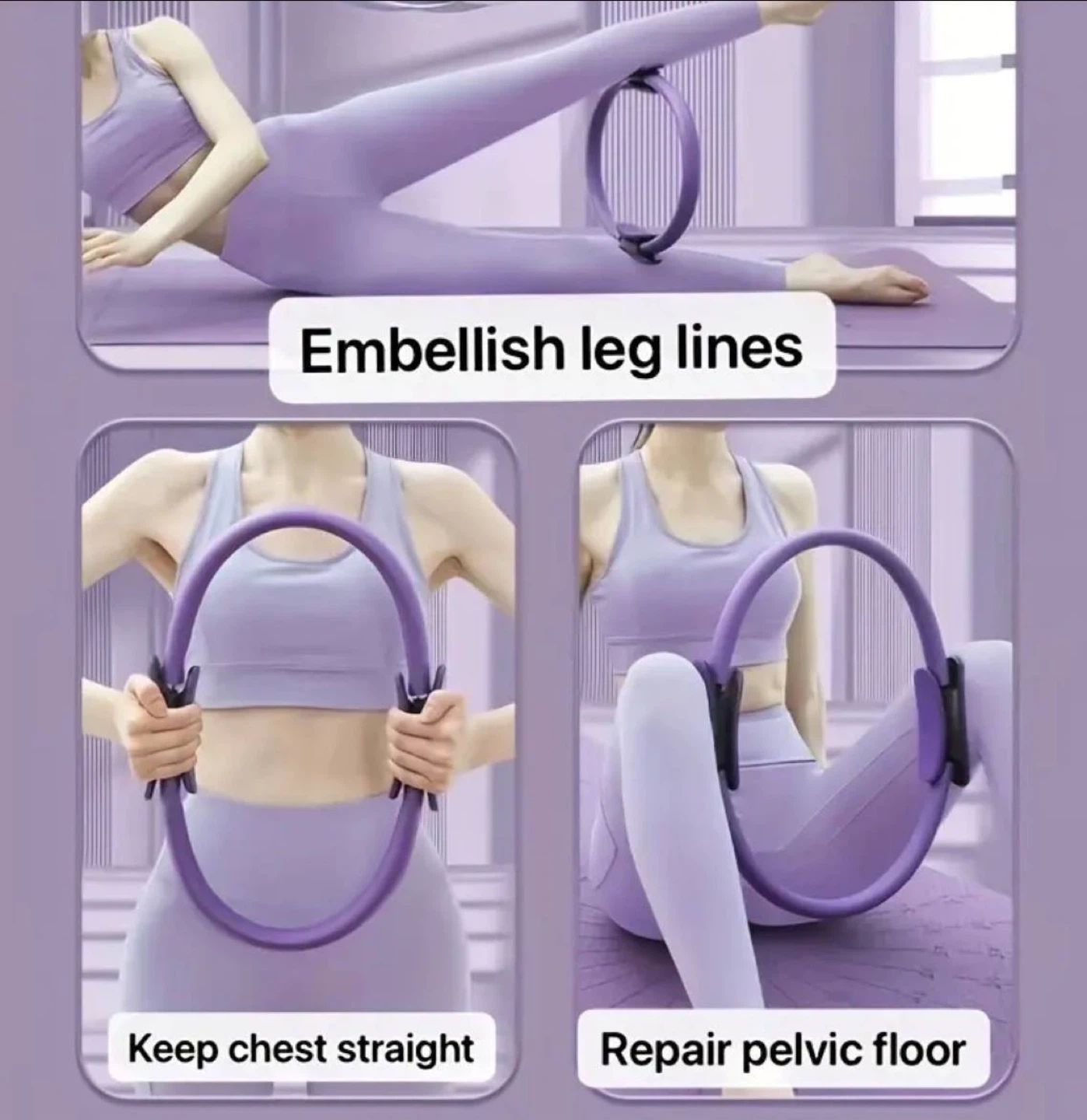 Purple Pilates Ring