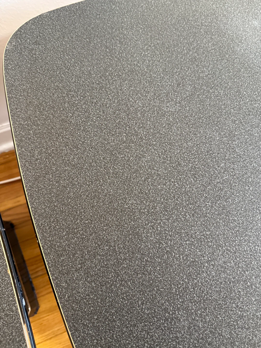 Pair of Black & Gold Accent Tables - photo 3